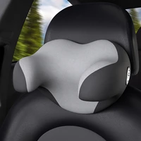 1pcs black neck pillow for car headrest memory foam headrest support neck pillow in car accessories for travel cushion accessory