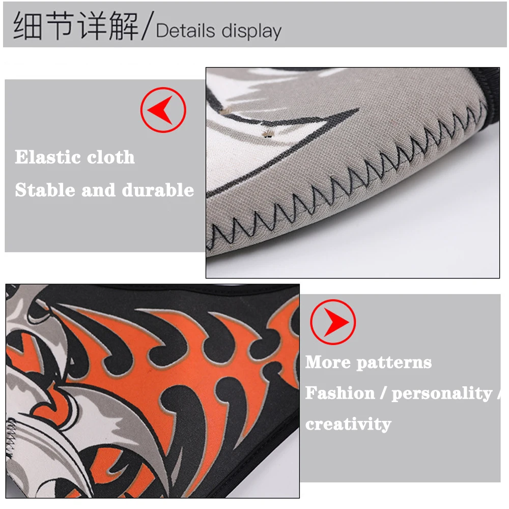 Полная маска для лица Спортивная Пылезащитная дышащая анти-маска езды на