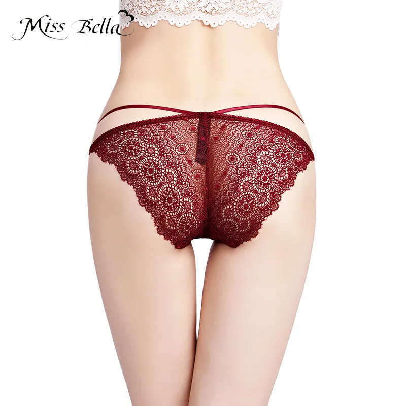 1 шт. женские кружевные трусики стринги сексуальное прозрачное нижнее белье