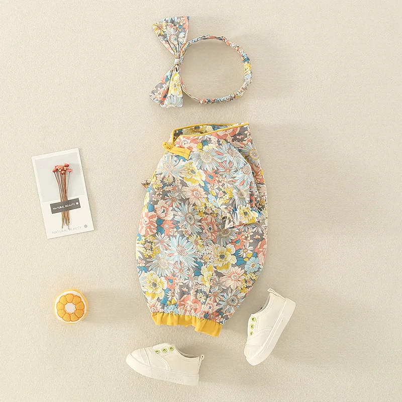 

Rompers Kids Outfits Baby Girls Rompers Good Quality Summer Short Sleeve Toddler Jumpsuits Infat Children Cotton Sets