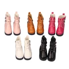 Обувь для кукол ручной работы на высоком каблуке, сапоги, персонализированные коричневые аксессуары для кукол 60 см, обувь для игрушек нашего поколения для 13 BdjSd