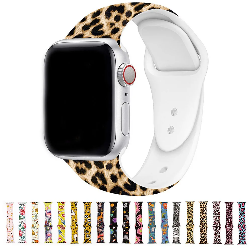 Ремешок для apple Watch 38 мм 42 серия 4 ремешок 44 40 спортивный силиконовый браслет умные