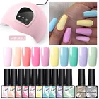 Гель-лак KOSKOE для ногтей с УФ-лампой мощностью 54 Вт, 1012 шт.