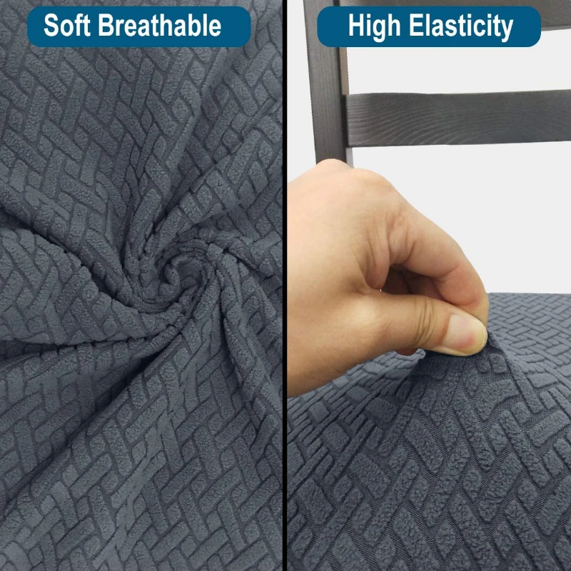 Жаккардовые эластичные чехлы для сидений из спандекса съемные моющиеся Чехлы