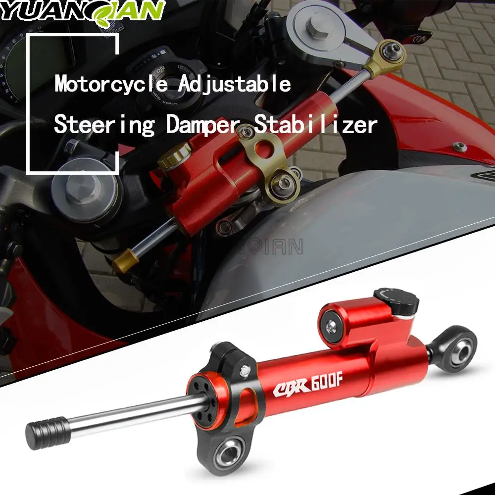 

For Honda CBR600F CBR 600F CBR 600 F 2013-2021 2014 2015 2016 2017 Universal Motorcycle Damper Steering Stabilize Safety Control