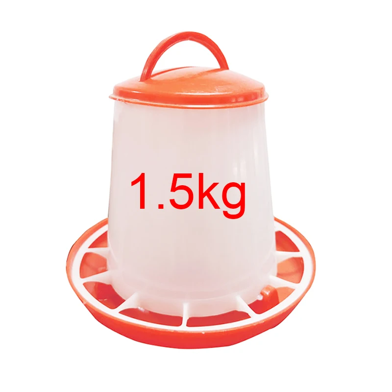 1 шт. 5 кг курицы подачи ведро инструмент Пластик Еда кормушка для цыплят цыпленок