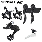 SENSAH PHI дорожный велосипед 2x1 0 скоростной переключатель передач групповой переключатель ONIRII суппорт тормоза для R7000 4700 Tiagra Sora Claris 4600 5600 Новинка