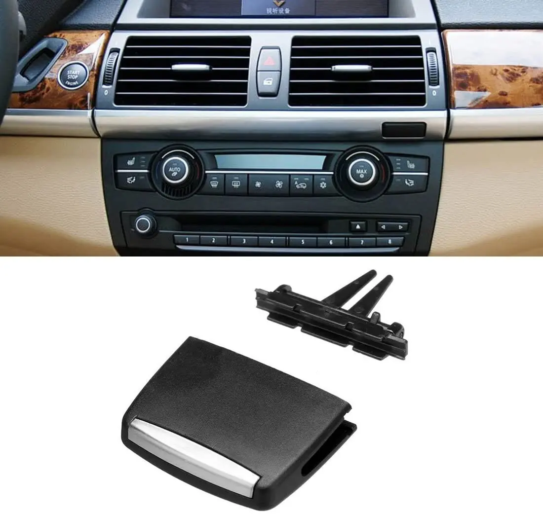 

For BMW X5 E70 2006-2012 X6 E71 2008-2013 Air Vent Clips Tab Front Rear Row Fresh Air Conditioning Vent Replacement Tab
