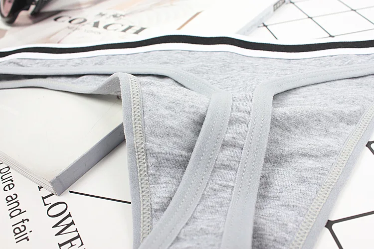 

12PCS Fashion New Sexy Thong Women Underwear Panties Soft Cotton Woman G-string High Quality Female Underpants