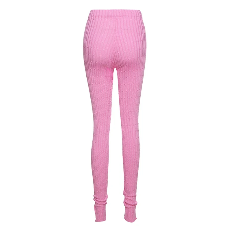 

Women Autumn and Winter New Mid-Waist Casual Pants Bag Hip Slim Fashion Foot Pants