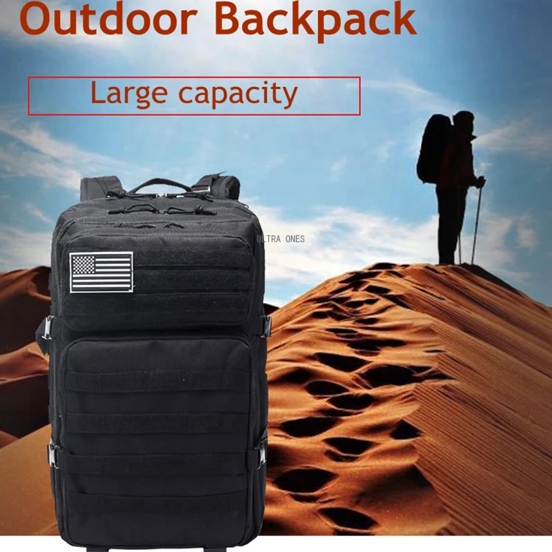 

Large Capacity Men Army Military Tactical Backpack Hiking Climbing Fishing Camping Shooting Bag Hunting Cs Trekking Camo Bags