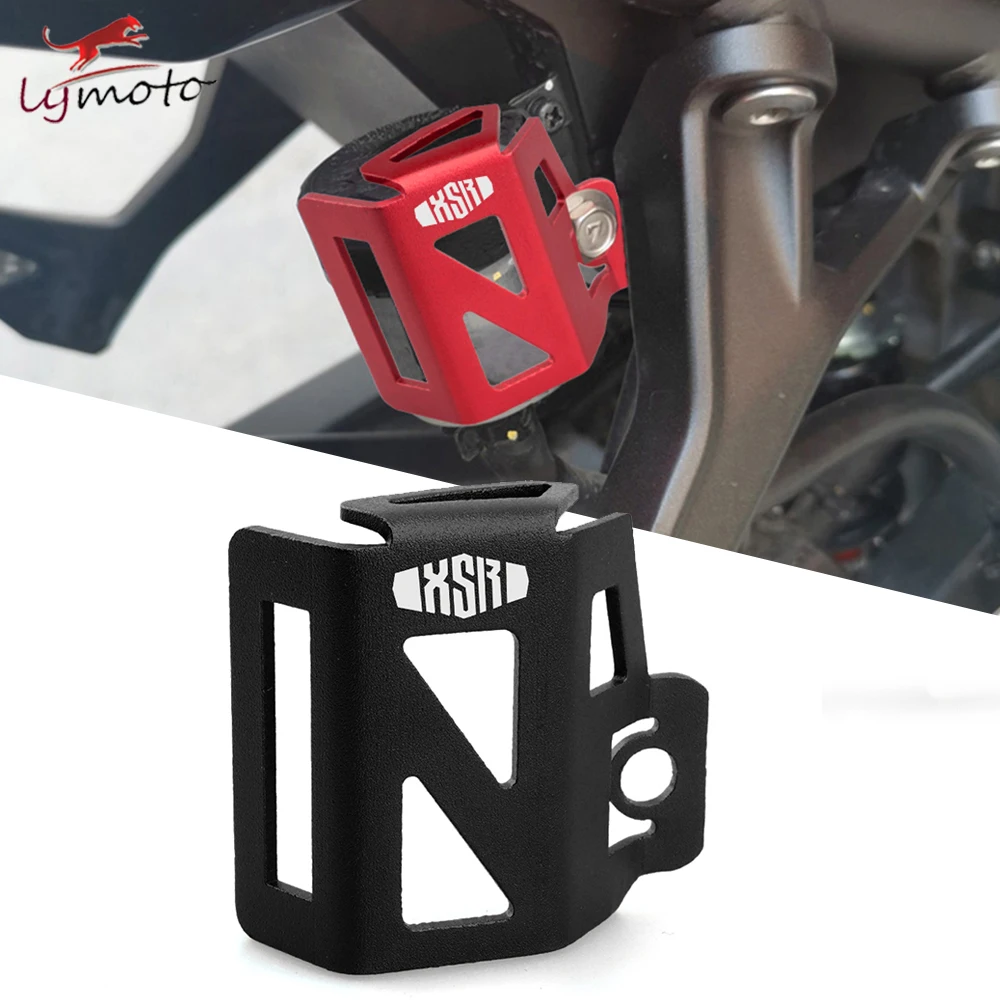 

XSR Motorcycle CNC Accessories Rear Fluid Reservoir Guard Cover Oil Cap Protector For Yamaha XSR700 XSR900 XSR 700 900 2017-2021