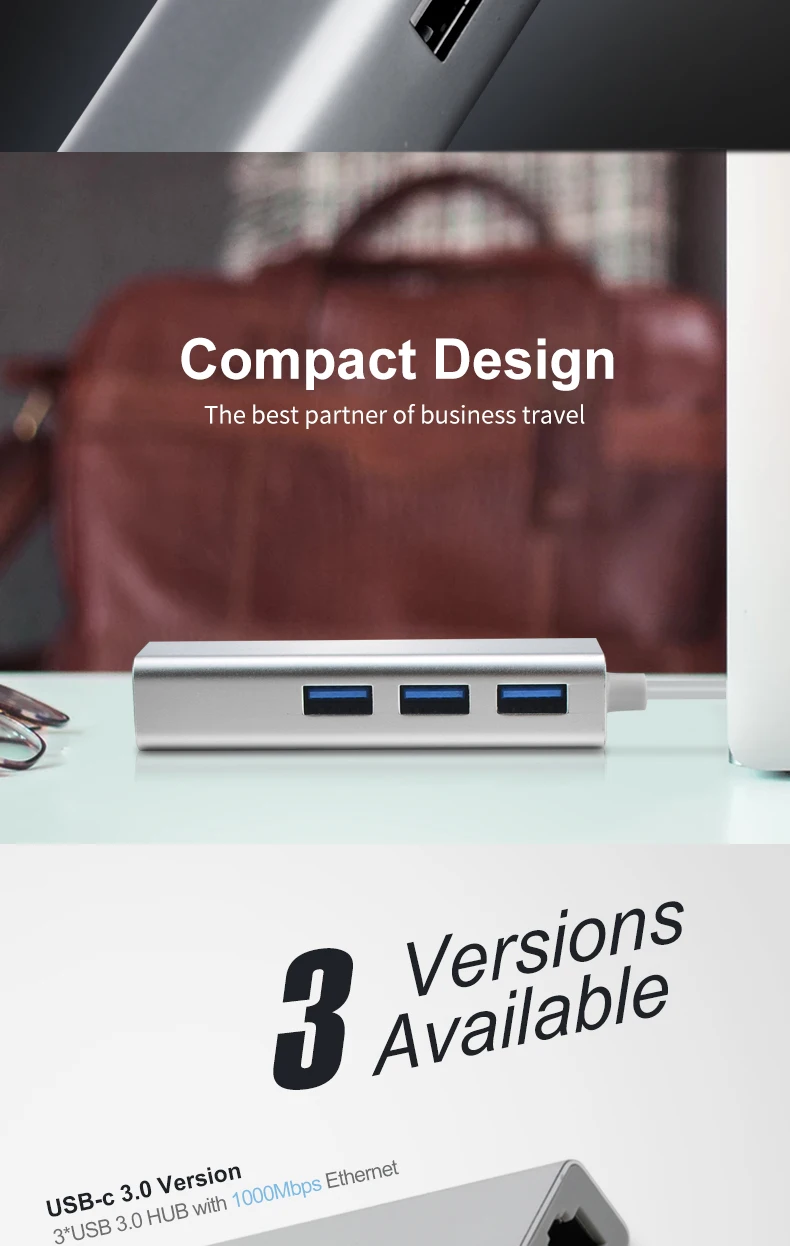 OFCCOM USB C Ethernet USB 3,0 2,0 к RJ45 концентратор 10/100/1000 м Ethernet адаптер Сетевая карта USB Lan для Macbook Windows Tpec C