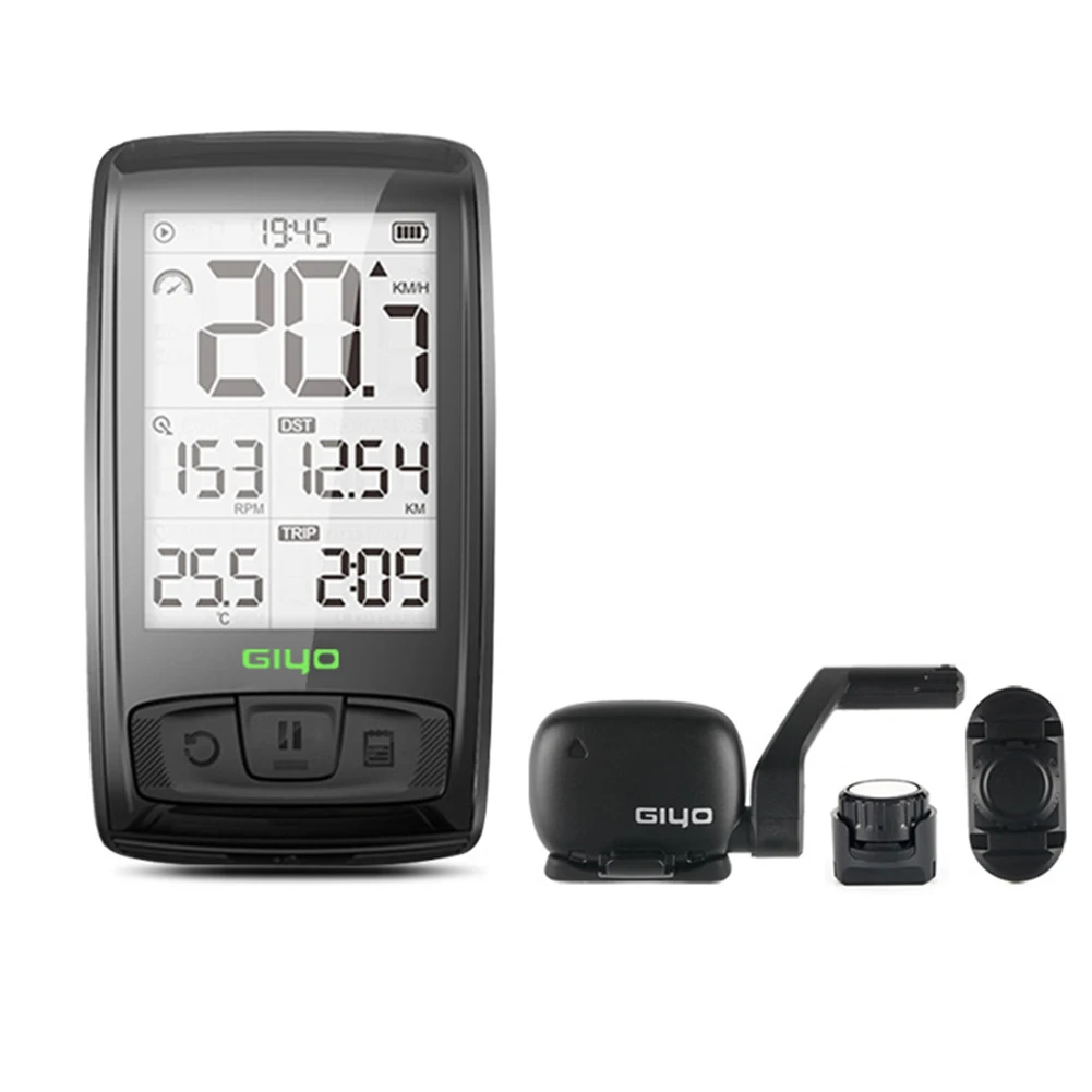 

Велосипедный компьютер, водонепроницаемый, с подсветкой 2,5 дюйма, зарядка от USB