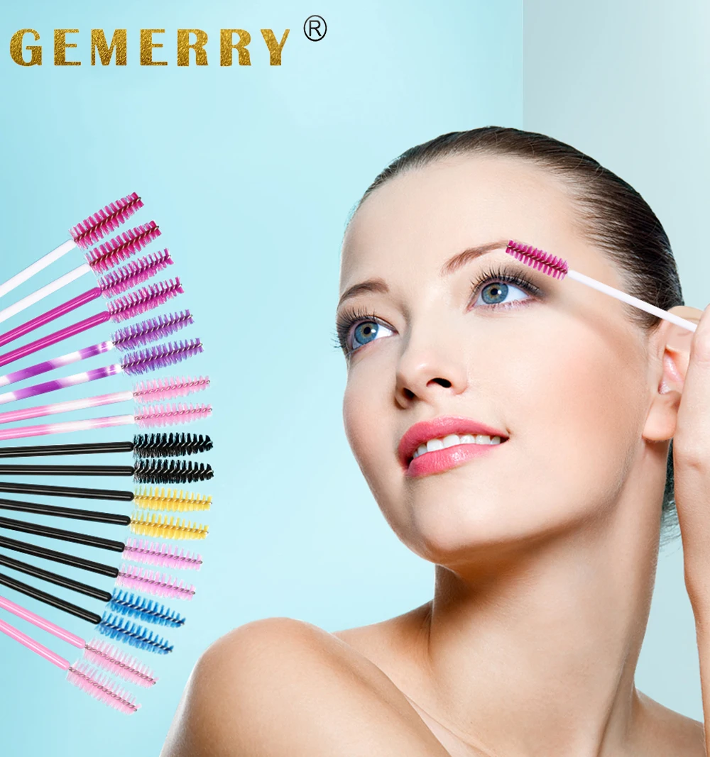 50 шт./компл. щетка для ресниц одноразовая Чистка наращивания Профессиональные