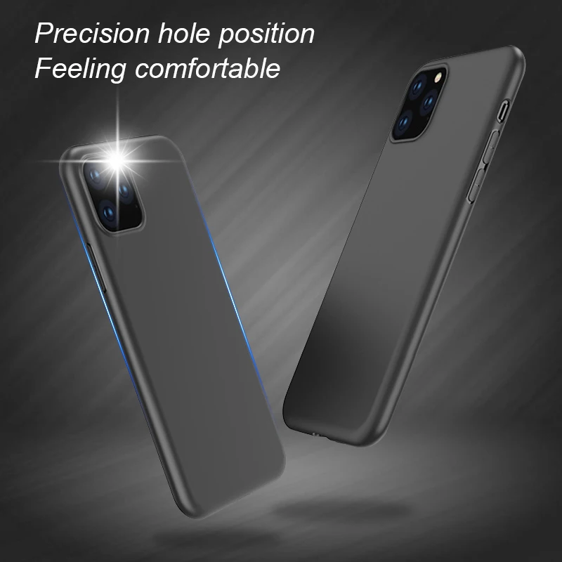 Чехол GerTong для iPhone 11 XI Max 2019 черный мягкий ТПУ чехол телефона iphone XIR 5 8 6 1 дюйма