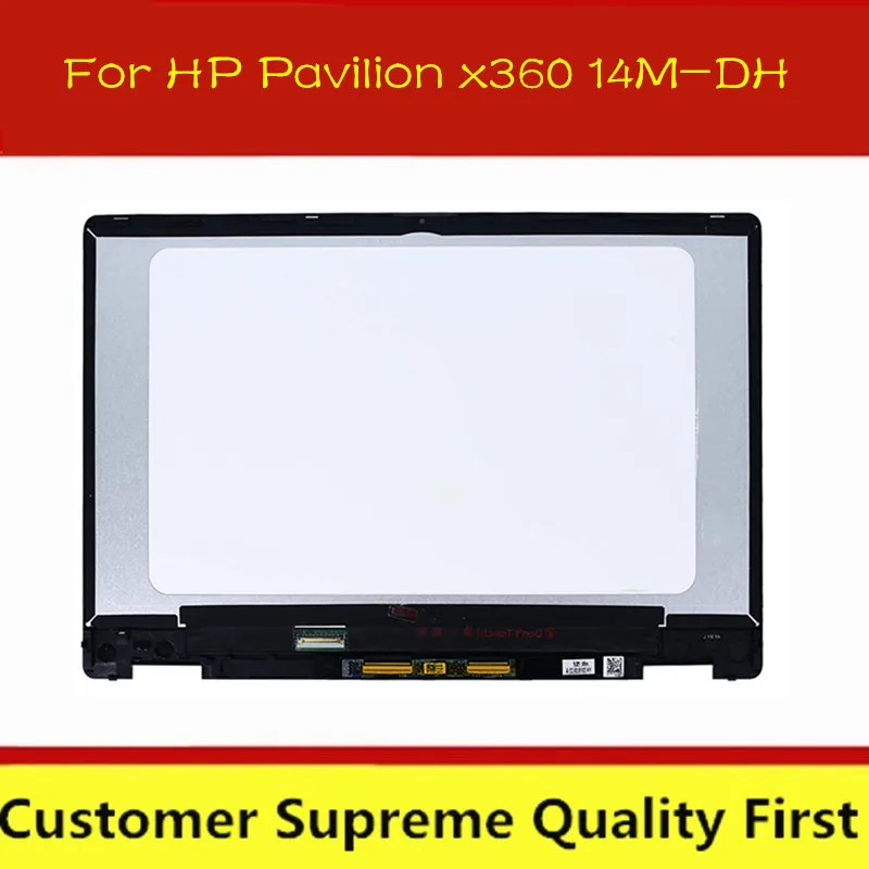 Для HP Pavilion x360 14M DH0003DX 14 DH0008CA L51119 001 0 &quotFHD ЖК дисплей сенсорный экран в сборе +