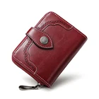 Женские кошельки, Маленький модный брендовый кожаный кошелек, женская сумка для карт для женщин, клатч, Женский кошелек, кошелек с зажимом для денег