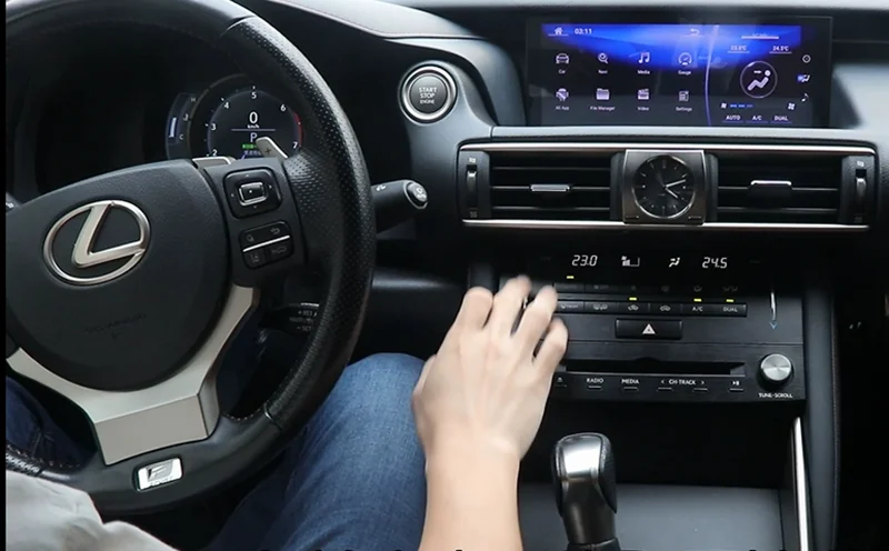Android 9 0 автомобиль радио 2din для LEXUS IS 2013-2019 с 10 25 дюймов IPS экран 1920x720 4G + 64G 8 ядерный