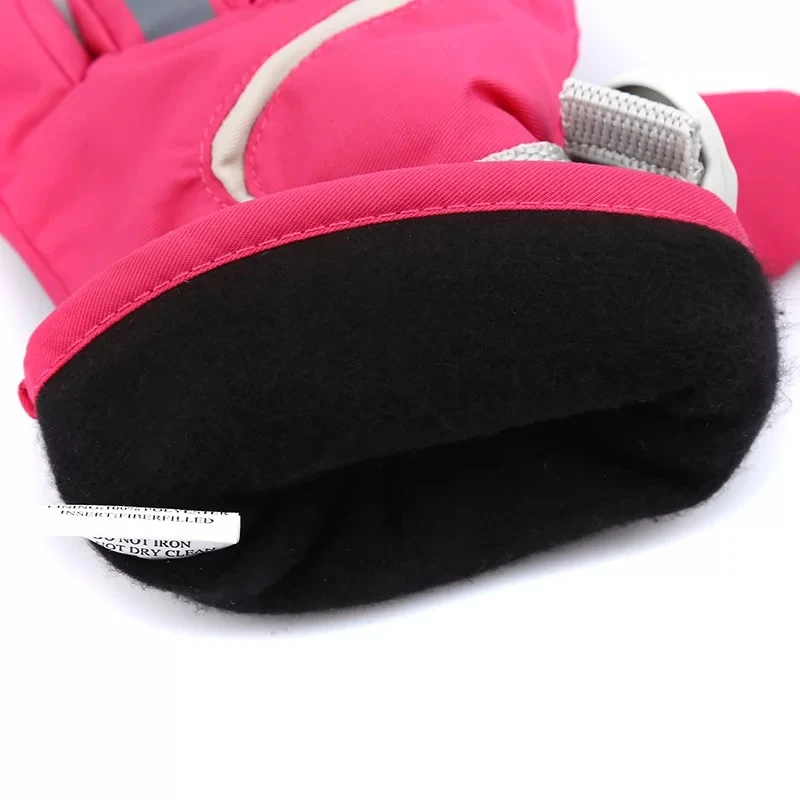 Children Gloves Polyester Winter Thick Plus Ski Snowboard Warm Baby Mittens Windproof Glove For Toddler Girl Dropshipping | Спорт и
