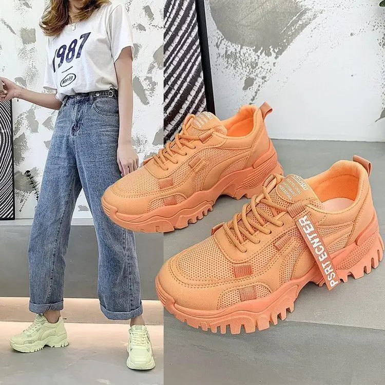 

Women Vulcanized Shoes Casual Outdoor Comfortable Ladies Slip on Flats Shoes Vulcanized Lace Up Casual Platform Shoes