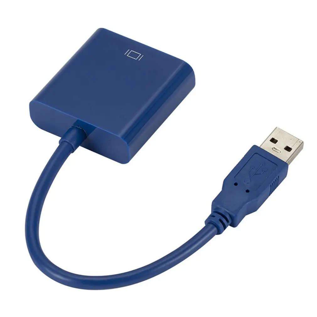 Usb3.0 к Vga адаптер usb-кабель внешняя видеокарта поддержка Xp/Win7/8 Hd преобразование