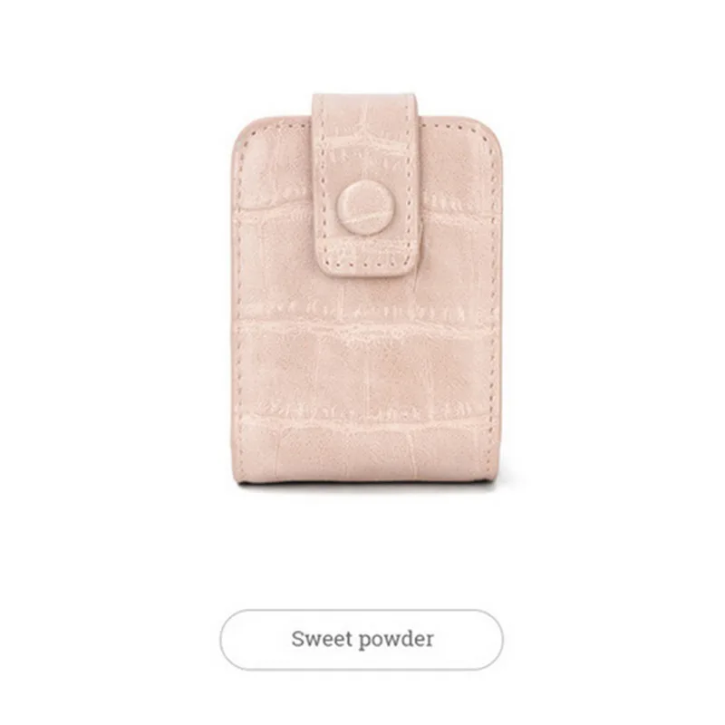 pink Oeak модный мешочек для помады, Женская портативная косметичка с зеркалом, мини-сумка для женщин, чехол для макияжа, Женский чехол для помады - Цвет: pink