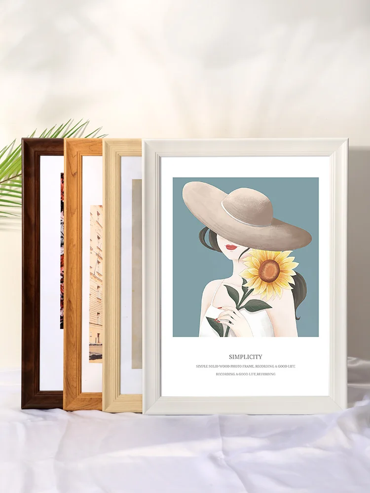 

Настенная фоторамка zq, Постер с деревянной полосой, Наружная рамка для картины маслом, 24 дюйма