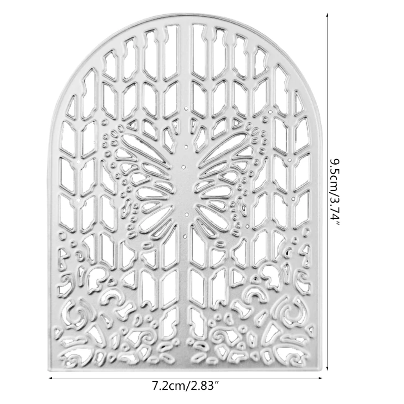 

Door Window Butterfly Metal Cutting Dies Stencil Scrapbooking DIY Album Stamp