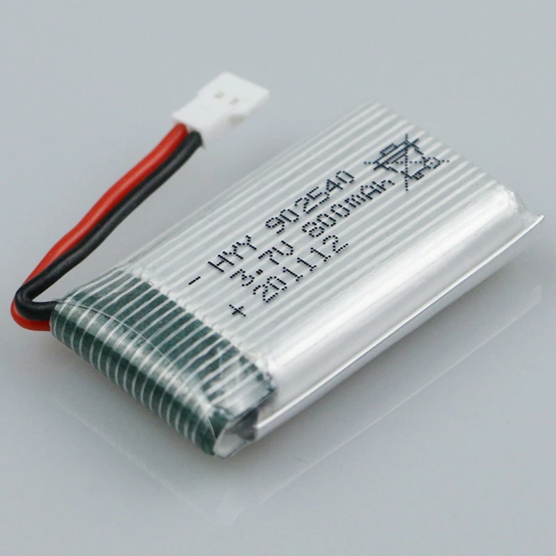 Аккумулятор Lipo 3 7 в 800 мАч для Syma X5 X5C X5S X5SC X5HW X5HC X5SW M68 X300 X400 X500 X800 HJ819 902540