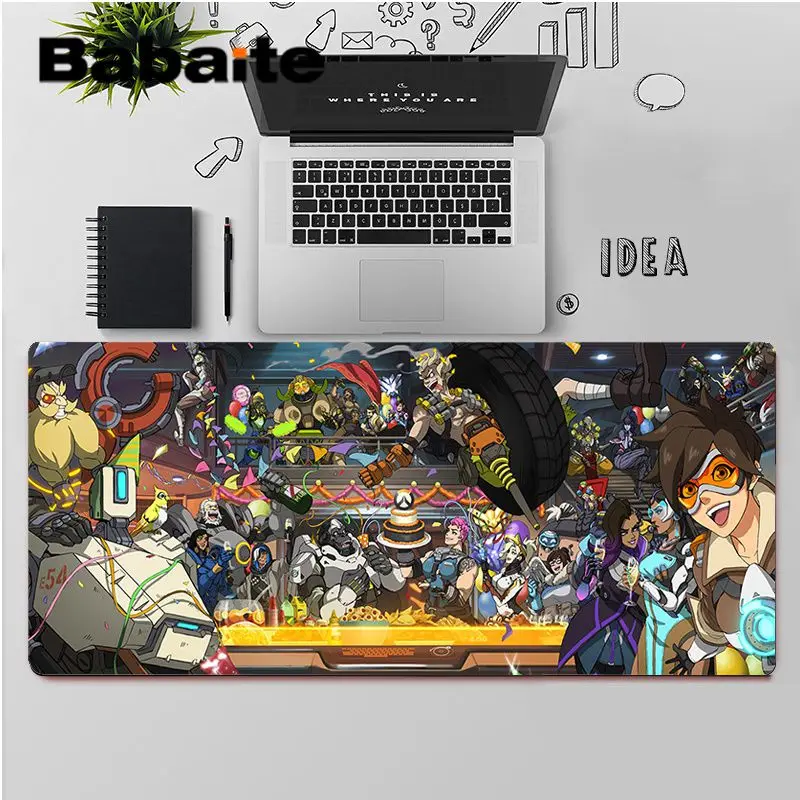 Высококачественный коврик для мыши Babaite DVA Genji мерцающий DIY дизайн игровой с