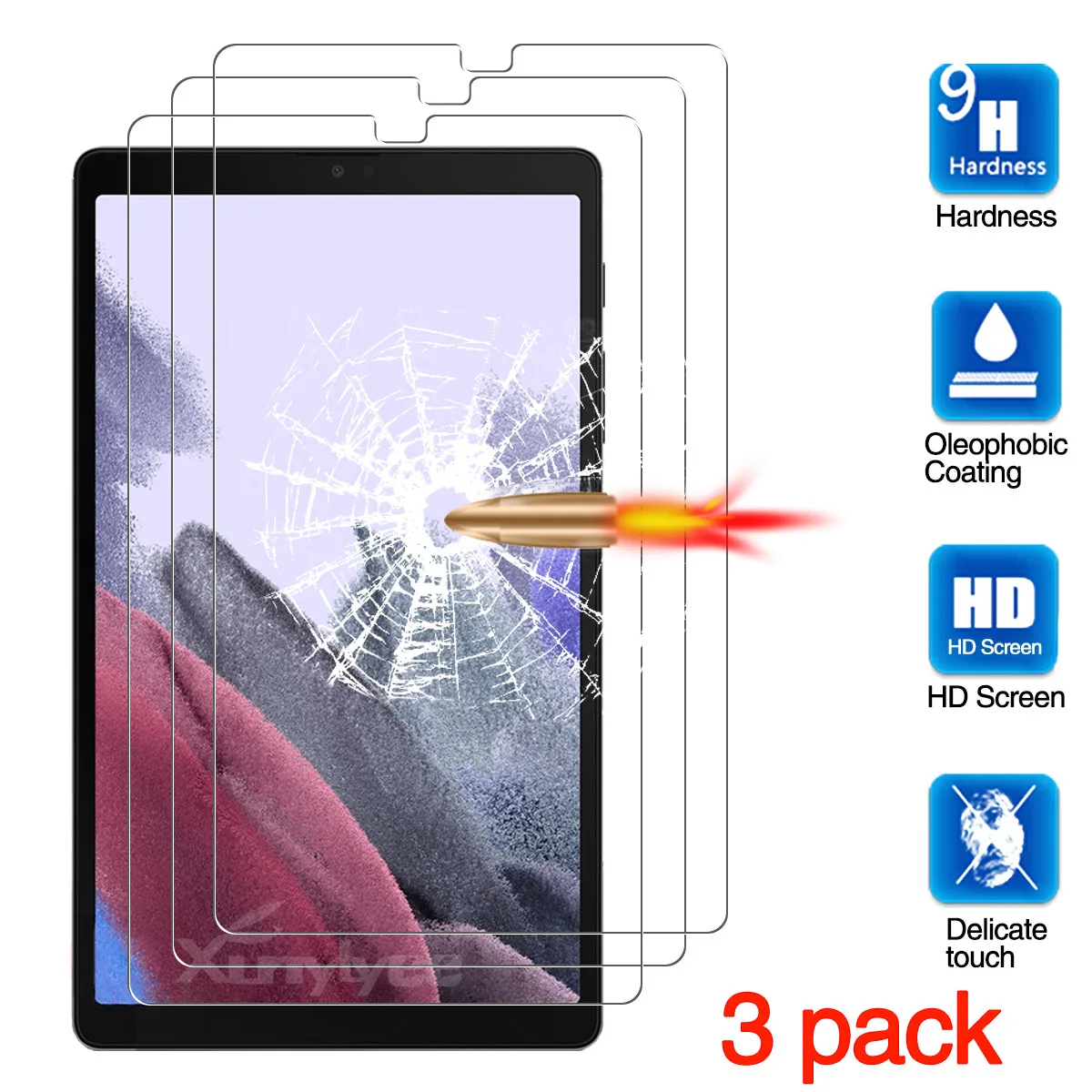 

for Samsung Galaxy Tab A7 Lite Screen Protector 8.7" (2021) SM-t220/ t225 Tablet Protective Film Anti-Scratch Tempered Glass