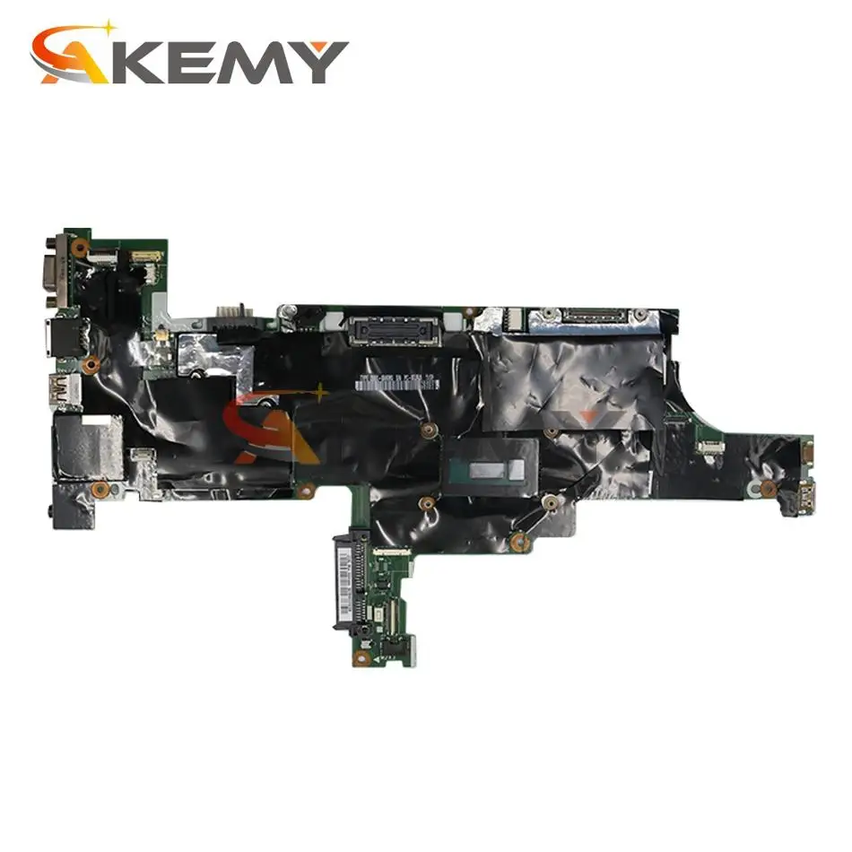 for lenovo thinkpad t450s laptop motherboard aimt1 nm a301 with cpu i7 5600u fru 00ht756 00ht758 100 test work free global shipping
