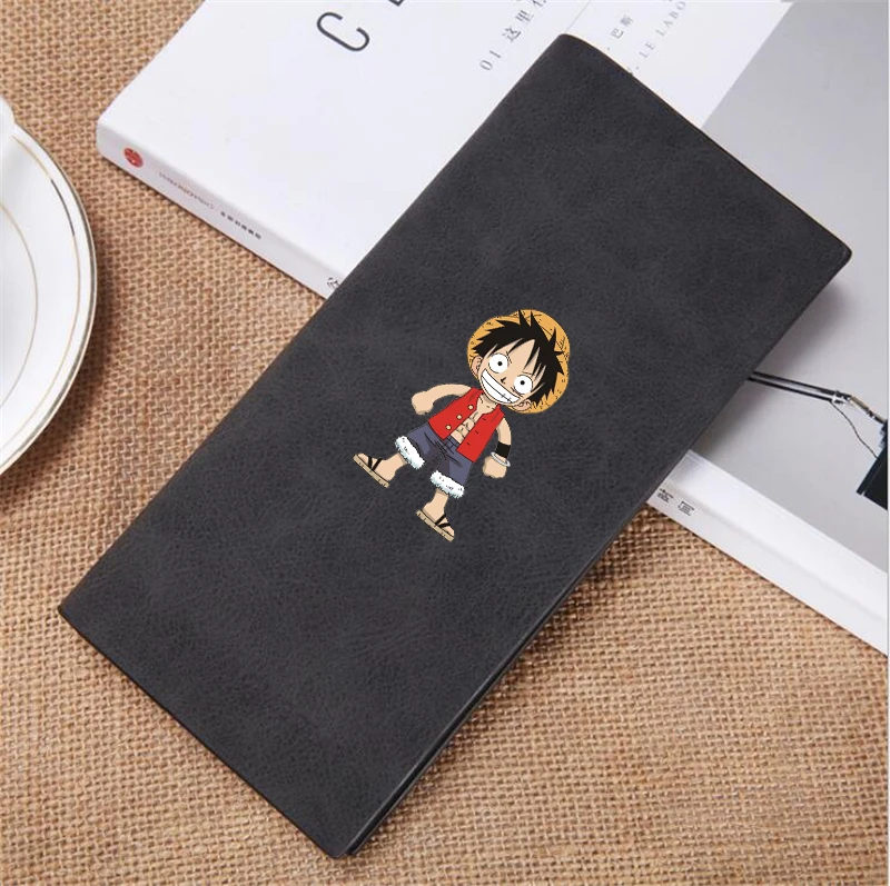 

anime one piece wallet student coin Card purse Men women printing Carteira wallet teenagers Long Zipper wallet