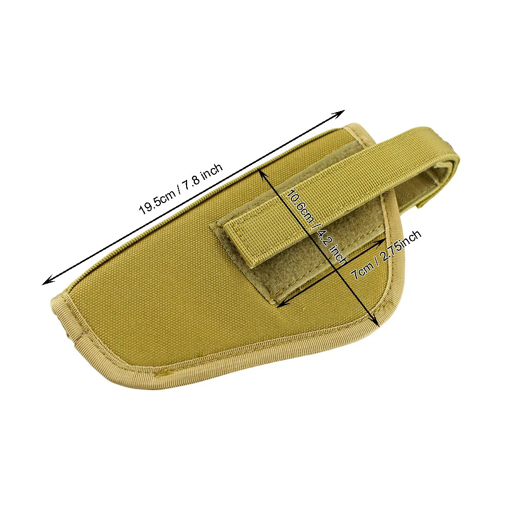 Тактическая кобура для пистолета OWB с крючком обеих рук средних и больших