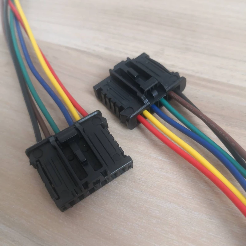 2 шт./лот 6 контактный гнездовой штекер для заднего фонаря гибридный соединитель