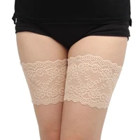 2 pieces of silicone non slip thigh strap sexy lace anti slip thigh strap anti abrasion thigh strap warmer womens summer