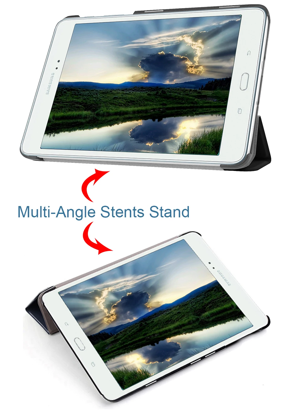 MTT Тонкий чехол из полиуретановой кожи для планшета для samsung Galaxy Tab S2 S 2 8,0 Магнитный Флип-Стенд защитный чехол Funda T715 T710 T715C T713