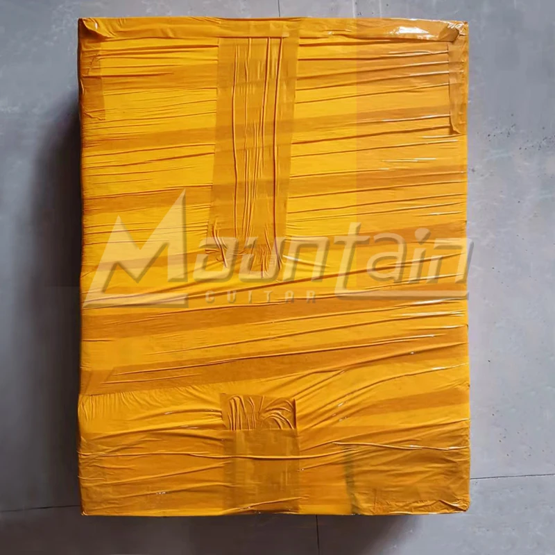 Гитара без головок Mountain fanned fret левосторонняя гитара с пламенем кленовый топ 5 шт.