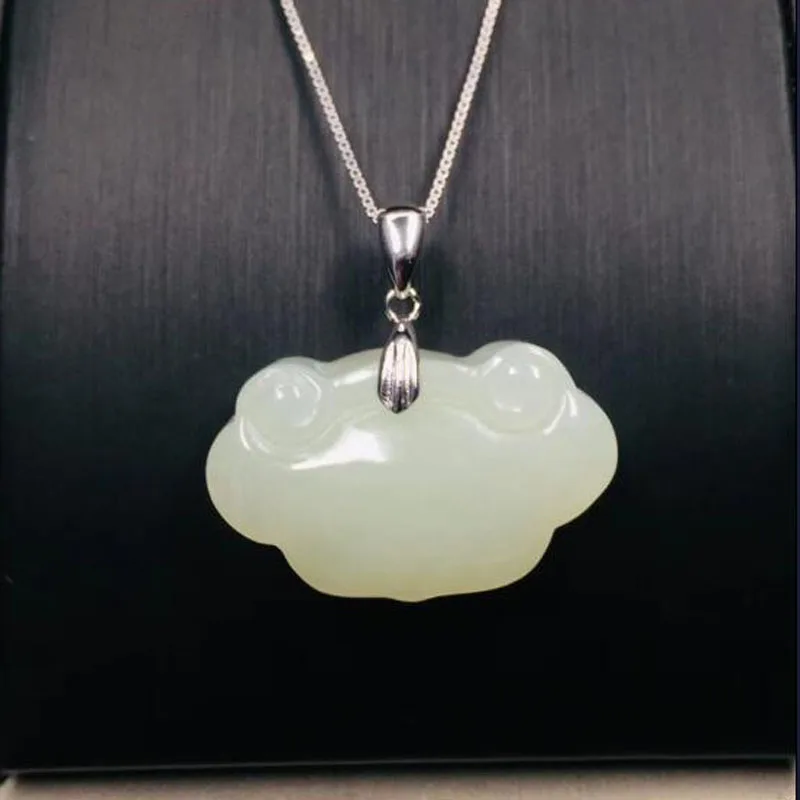 Ожерелье с кулоном и цепочкой из серебра 925 пробы | Украшения аксессуары