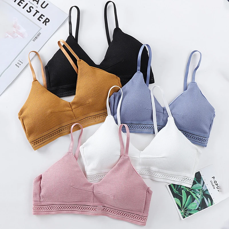 Новинка беспроводной бюстгальтер женское нижнее белье сексуальное мягкие