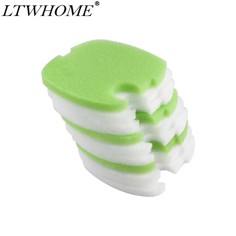 

LTWHOME Filter Pads Set Fit for All Pond Solutions 1400EF and 1400EF+ Aquarium External Fish Tank