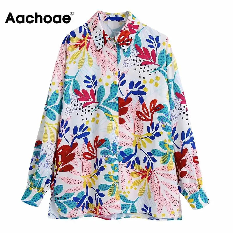 

Блузка женская Винтажная с цветочным принтом и длинным рукавом «летучая мышь»