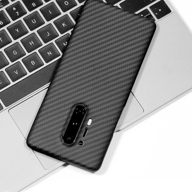 Матовый ультратонкий защитный чехол из для телефона углеродного волокна OnePlus 8/Pro