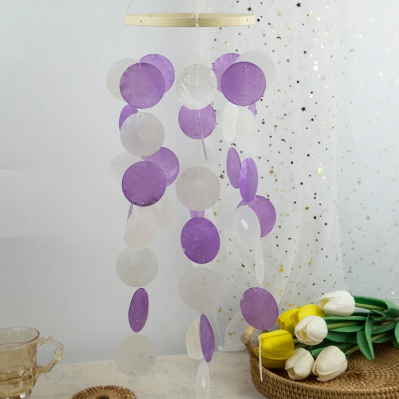 Ручной работы естественные ракушки колокольчиков творческие подарки на день