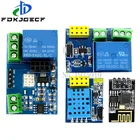Релейный модуль Wi-Fi ESP8266, ESP-01, ESP-01S, 5 В, DHT11, датчик температуры и влажности, беспроводной модуль Wi-Fi, NodeMCU, умный дом, IOT