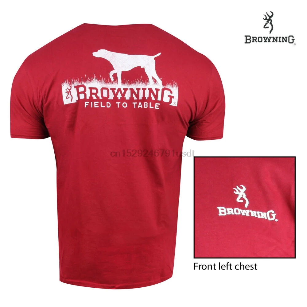 

Футболка для собаки Browning Field To Table (XL)- Cardinal RedWhite