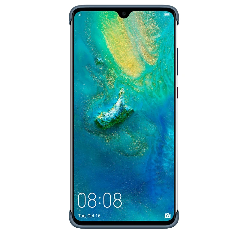 Официальный HUAWEI mate 20 mate 20 Pro Чехол Обложка на заднюю панель из искусственной кожи защитный чехол для mate 20 mate 20Pro чехол