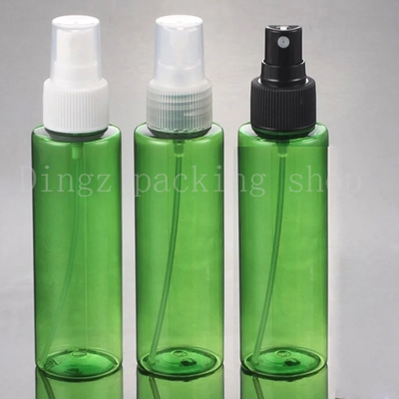 100 мл зеленый маленький пустой пластиковый спрей бутылка духи путешествия