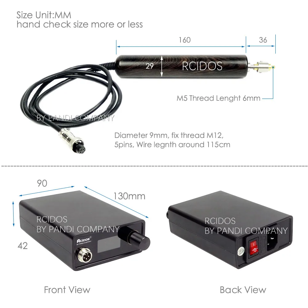 SH02 + Rack RCIDOS Electric leather edge creaser точный контроль температуры 110-240 В кожаный | Дом и сад